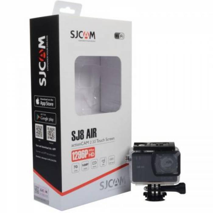 Camera video actiune SJCAM SJ8 Air, Black