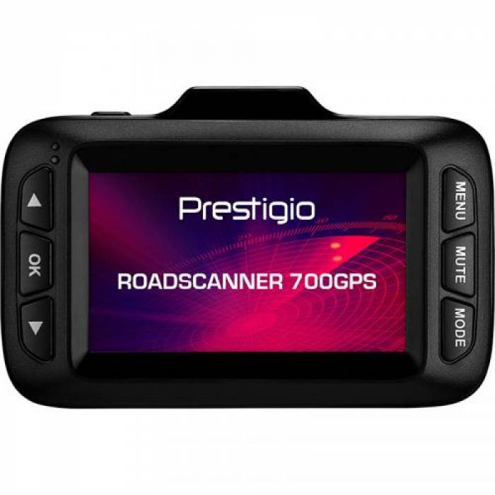 Camera video auto Prestigio RoadRunner 700GPS, Black