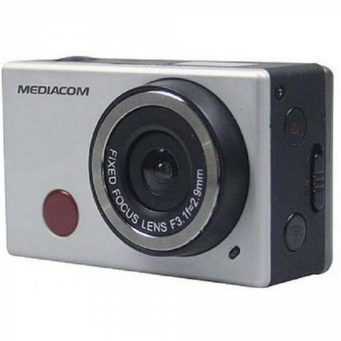 Camera video sport Mediacom SportCam Xpro 120 HD, Grey