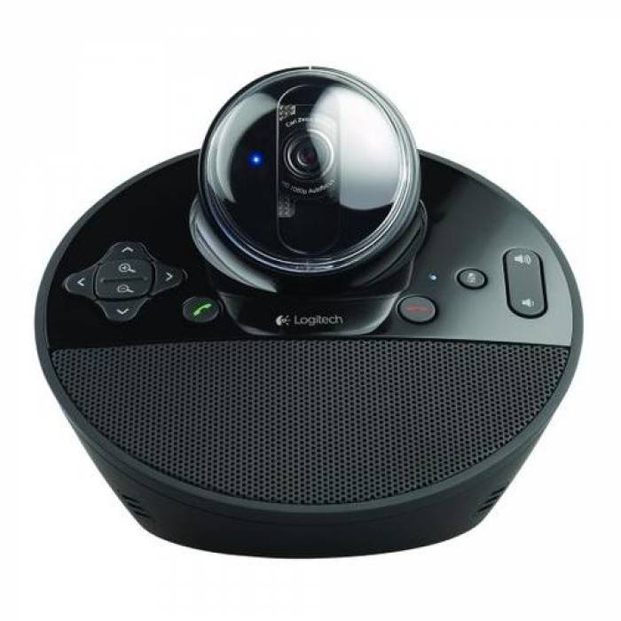 Camera videoconferinta Logitech BCC950 ConferenceCam, Full HD, Black