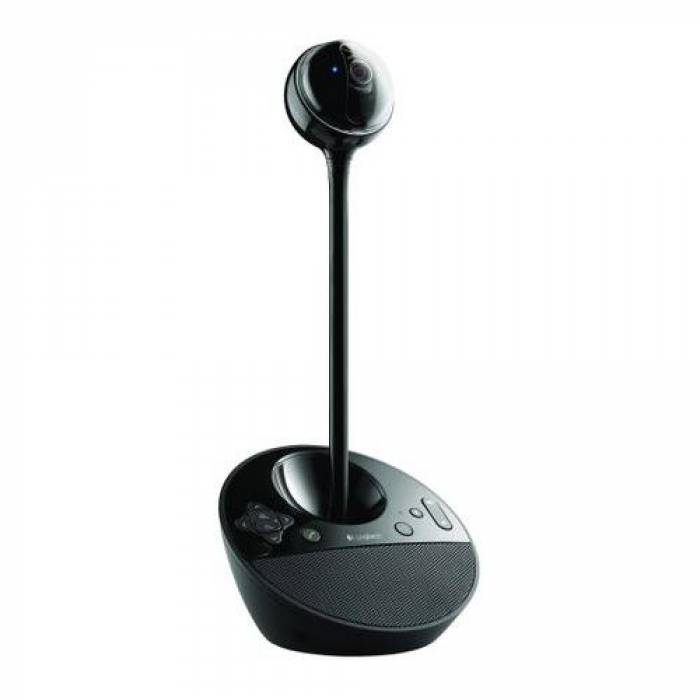 Camera videoconferinta Logitech BCC950 ConferenceCam, Full HD, Black