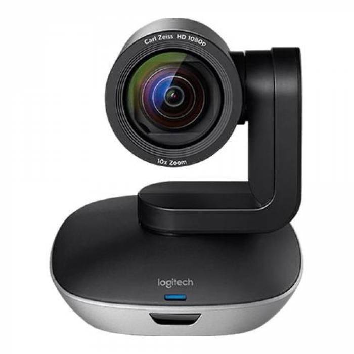 Camera videoconferinta Logitech GROUP Video ConferenceCam, Full HD, Black