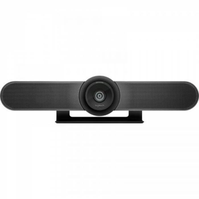 Camera videoconferinta Logitech MeetUp, UltraHD 4K, Black
