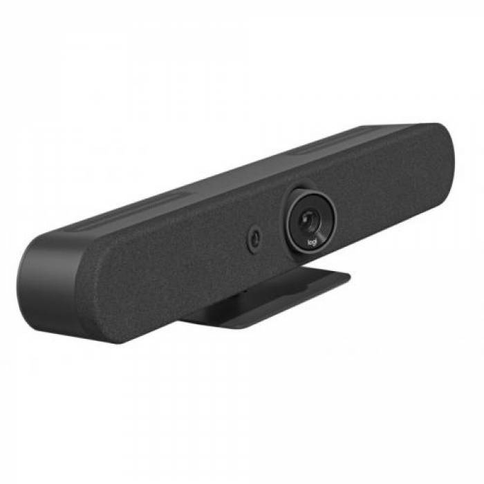 Camera videoconferinta Logitech Rally Bar Mini, UltraHD 4K, Graphite