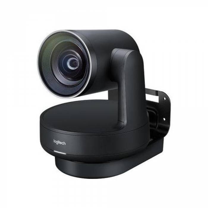 Camera videoconferinta Logitech Rally ConferenceCam, Ultra HD, Black