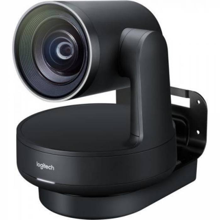 Camera Videoconferinta Logitech, Ultra HD 4k, Black