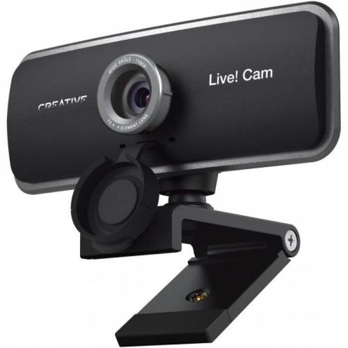 Camera Web Creative LIVE! CAM SYNC, USB, Black