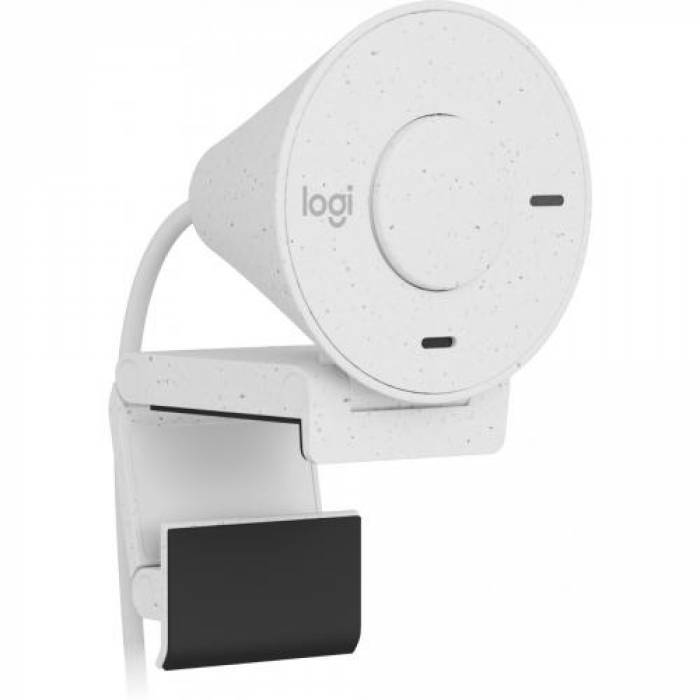 Camera web Logitech Brio 300, Off White