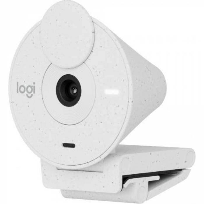 Camera web Logitech Brio 300, Off White