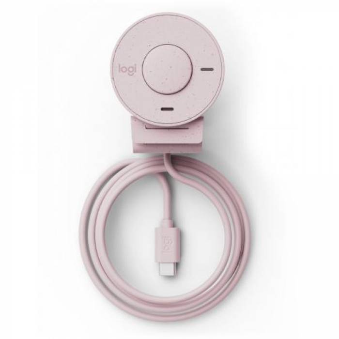 Camera web Logitech Brio 300, Rose