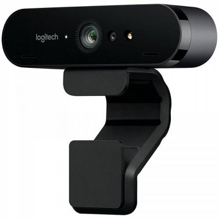 Camera Web Logitech Brio 4K, Black