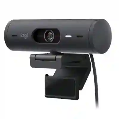 Camera web Logitech Brio 505, Graphite