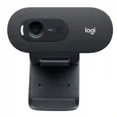 Camera Web Logitech C505 HD, USB, Black