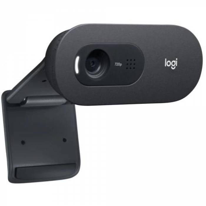 Camera Web Logitech C505 HD, USB, Black