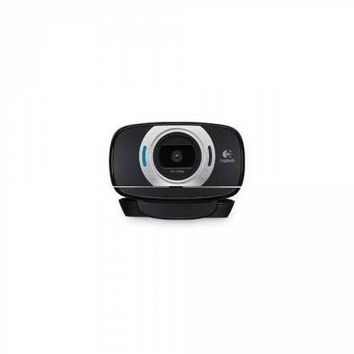 Camera Web Logitech HD C615, Black