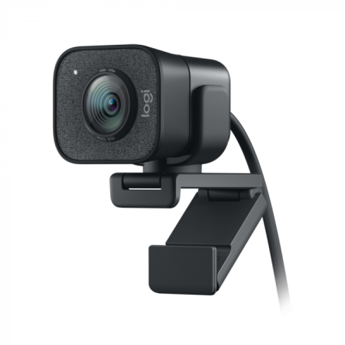 Camera Web Logitech StreamCam, USB-C, Graphite