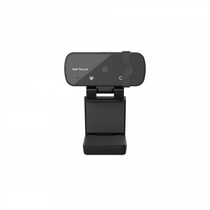 Camera web Serioux SRXW-HDA1080P Full HD, USB 2.0, Black