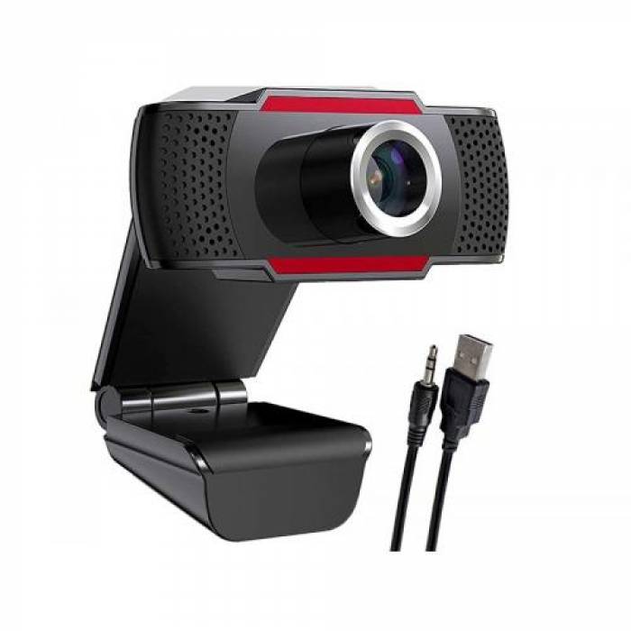 Camera Web Tracer HD WEB008, USB, Black-Red