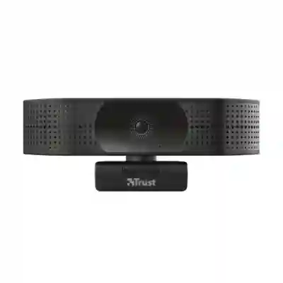 Camera Web Trust Teza 4K Ultra HD, Black