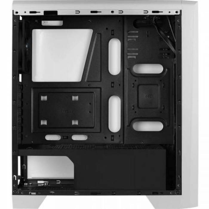 Carcasa Aerocool Cylon RGB Tempered Glass White, Fara sursa