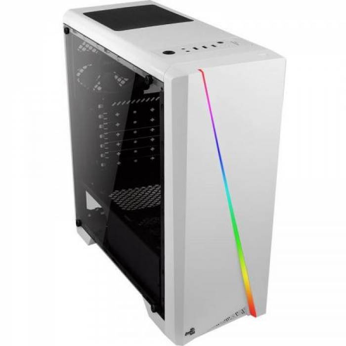 Carcasa Aerocool CYLON RGB White, Fara sursa