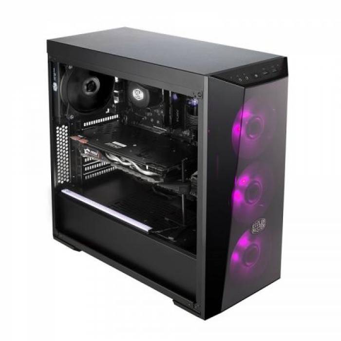 Carcasa Cooler Master MasterBox Lite 5 RGB w/ controller, Fara sursa