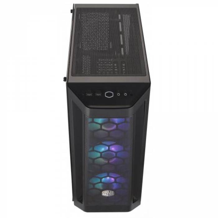 Carcasa Cooler Master Masterbox MB511 ARGB, Black, Window, Fara sursa