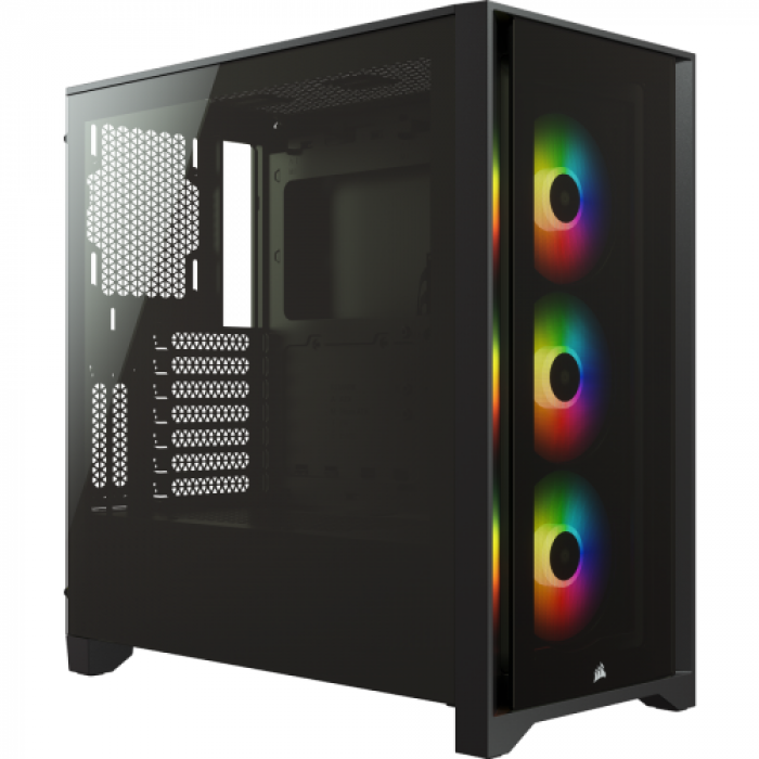 Carcasa Corsair iCUE 4000X RGB, Fara sursa