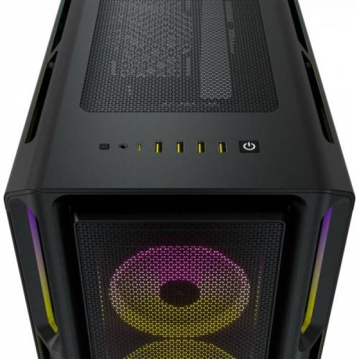 Carcasa Corsair iCue 5000T RGB TG Black, Fara Sursa