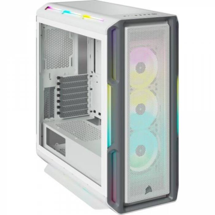 Carcasa Corsair iCue 5000T RGB TG White, Fara Sursa