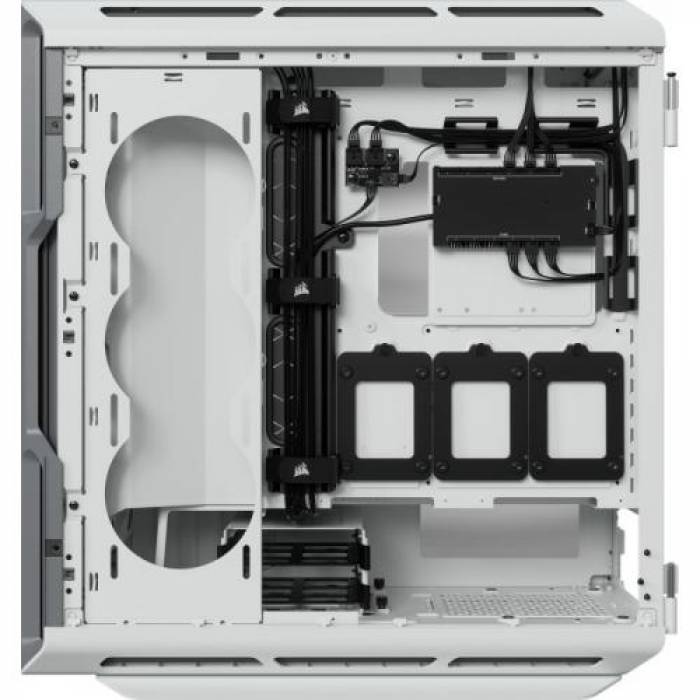 Carcasa Corsair iCue 5000T RGB TG White, Fara Sursa