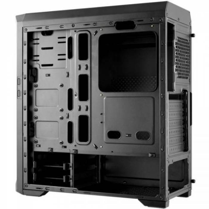 Carcasa Cougar MX330-G Black, Fara Sursa Carcasa Cougar MX330-G Black, Fara Sursa