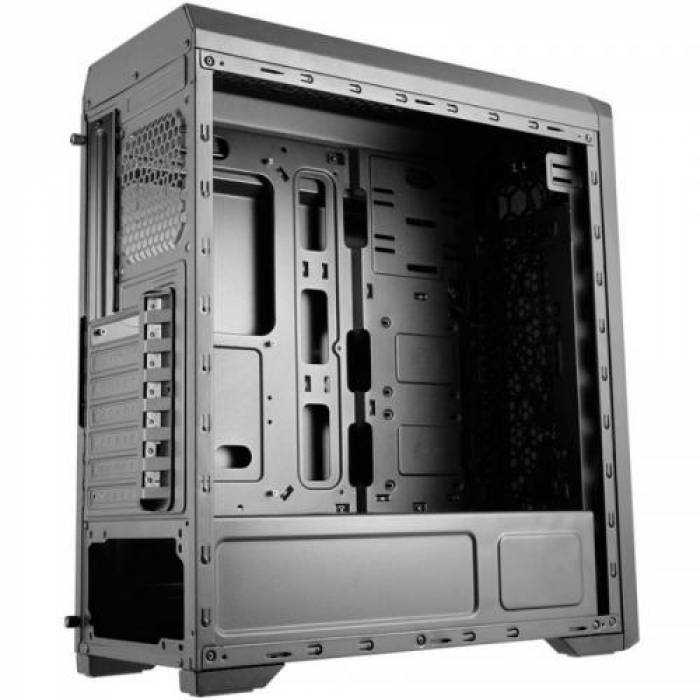 Carcasa Cougar MX330-G Black, Fara Sursa Carcasa Cougar MX330-G Black, Fara Sursa