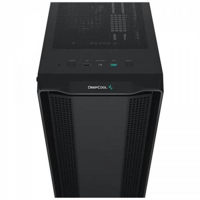 Carcasa DeepCool CC560 ARGB Black, Fara Sursa