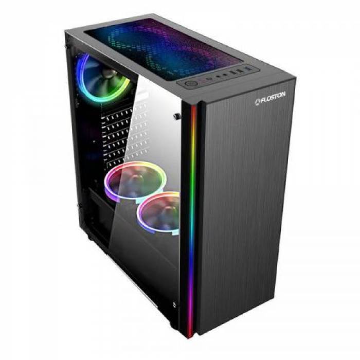 Carcasa Floston Dark Brushed RGB, Fara sursa