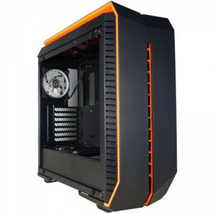 Carcasa Inaza Devastator Black/Orange, Fara sursa