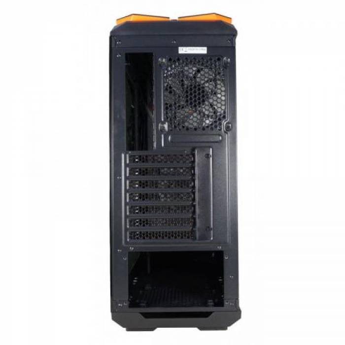 Carcasa Inaza Devastator Black/Orange, Fara sursa