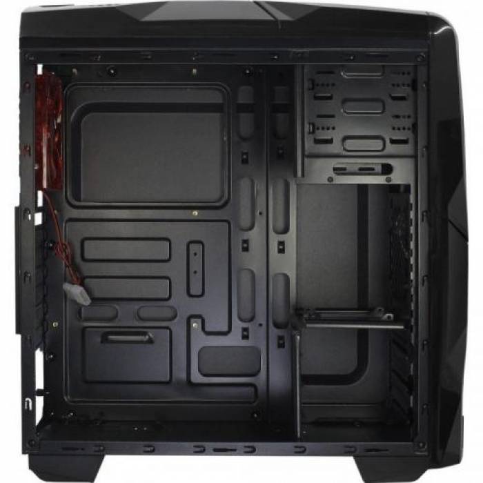 Carcasa Inter-Tech K1 Black Case, Fara sursa