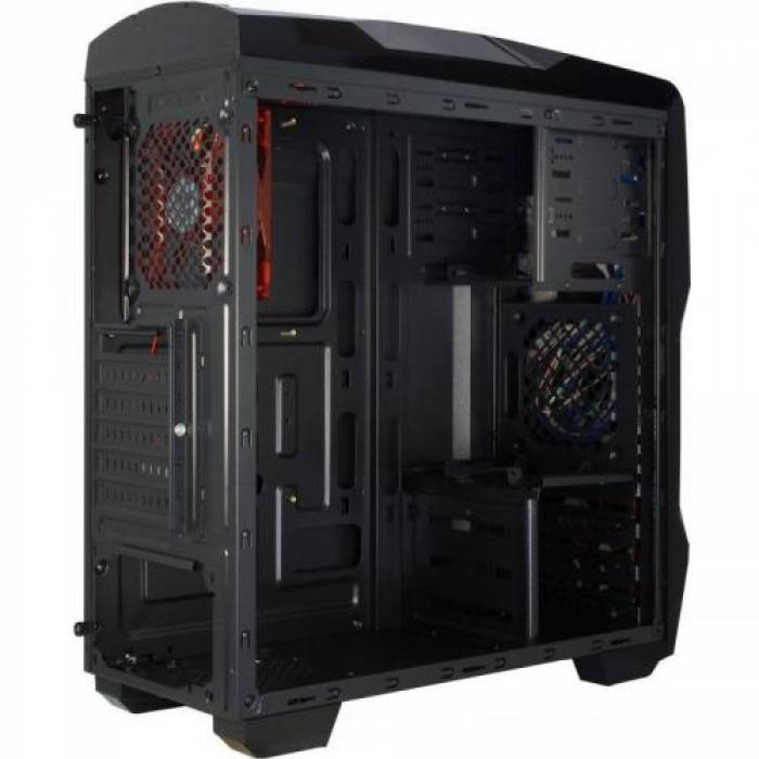 Carcasa Inter-Tech K1 Black Case, Fara sursa