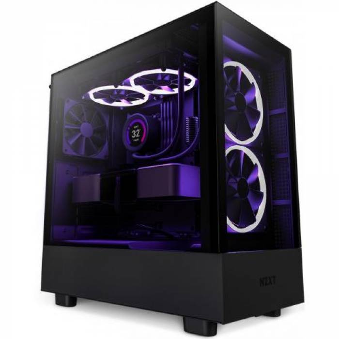 Carcasa NZXT H5 Elite Black, Fara Sursa