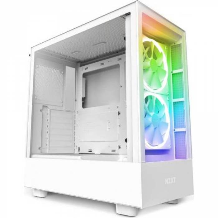 Carcasa NZXT H5 Elite White, Fara Sursa