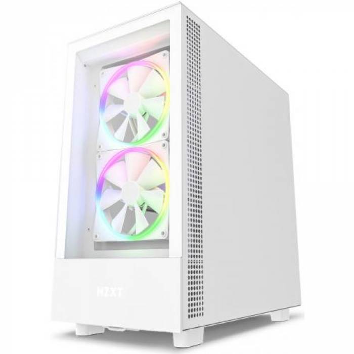 Carcasa NZXT H5 Elite White, Fara Sursa