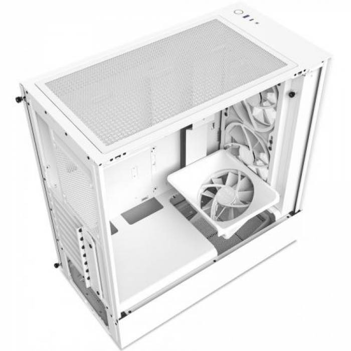 Carcasa NZXT H5 Elite White, Fara Sursa