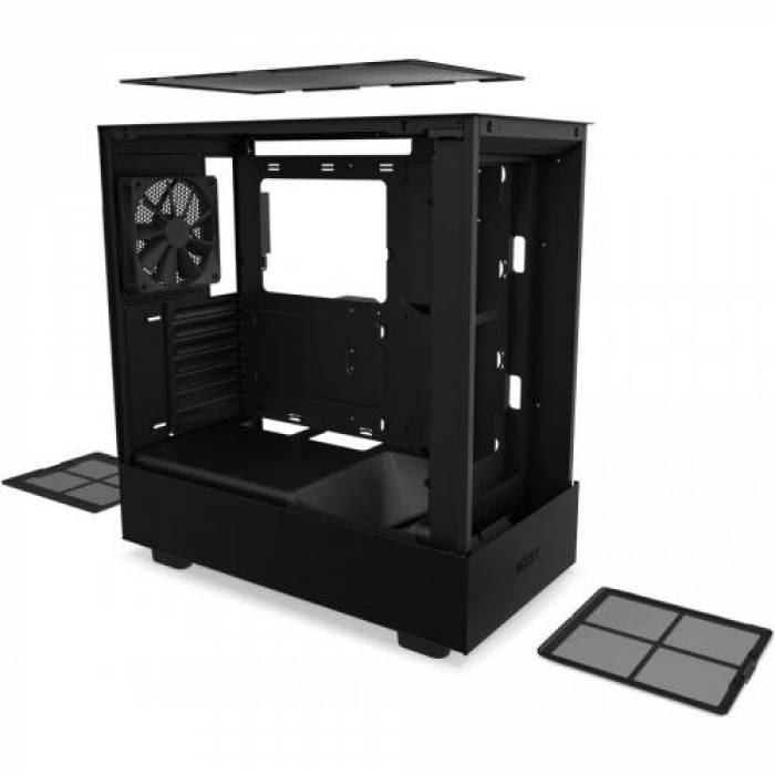 Carcasa NZXT H5 Flow Black, Fara Sursa