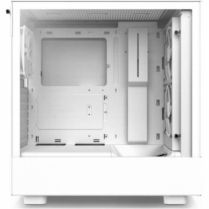 Carcasa NZXT H5 Flow White, Fara Sursa