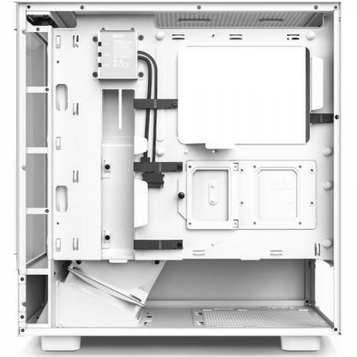 Carcasa NZXT H5 Flow White, Fara Sursa