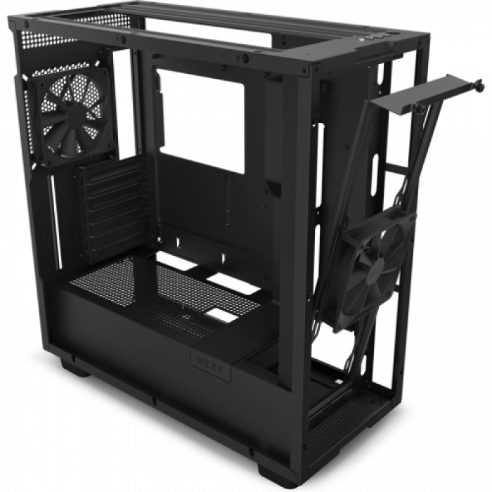 Carcasa NZXT H7 Flow Matte Black, Fara Sursa