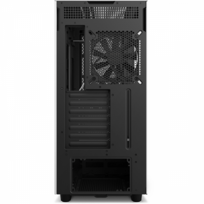 Carcasa NZXT H7 Flow Matte White-Black, Fara Sursa