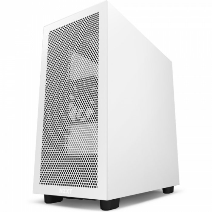 Carcasa NZXT H7 Flow Matte White-Black, Fara Sursa