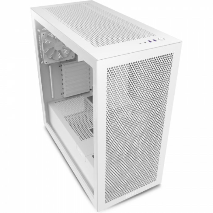 Carcasa NZXT H7 Flow Matte White, Fara Sursa